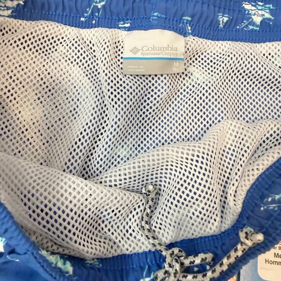 Columbia PFG NEW Super Back Cast Fishing Boat Water Swim Trunks Shorts Men's M - Picture 3 of 4